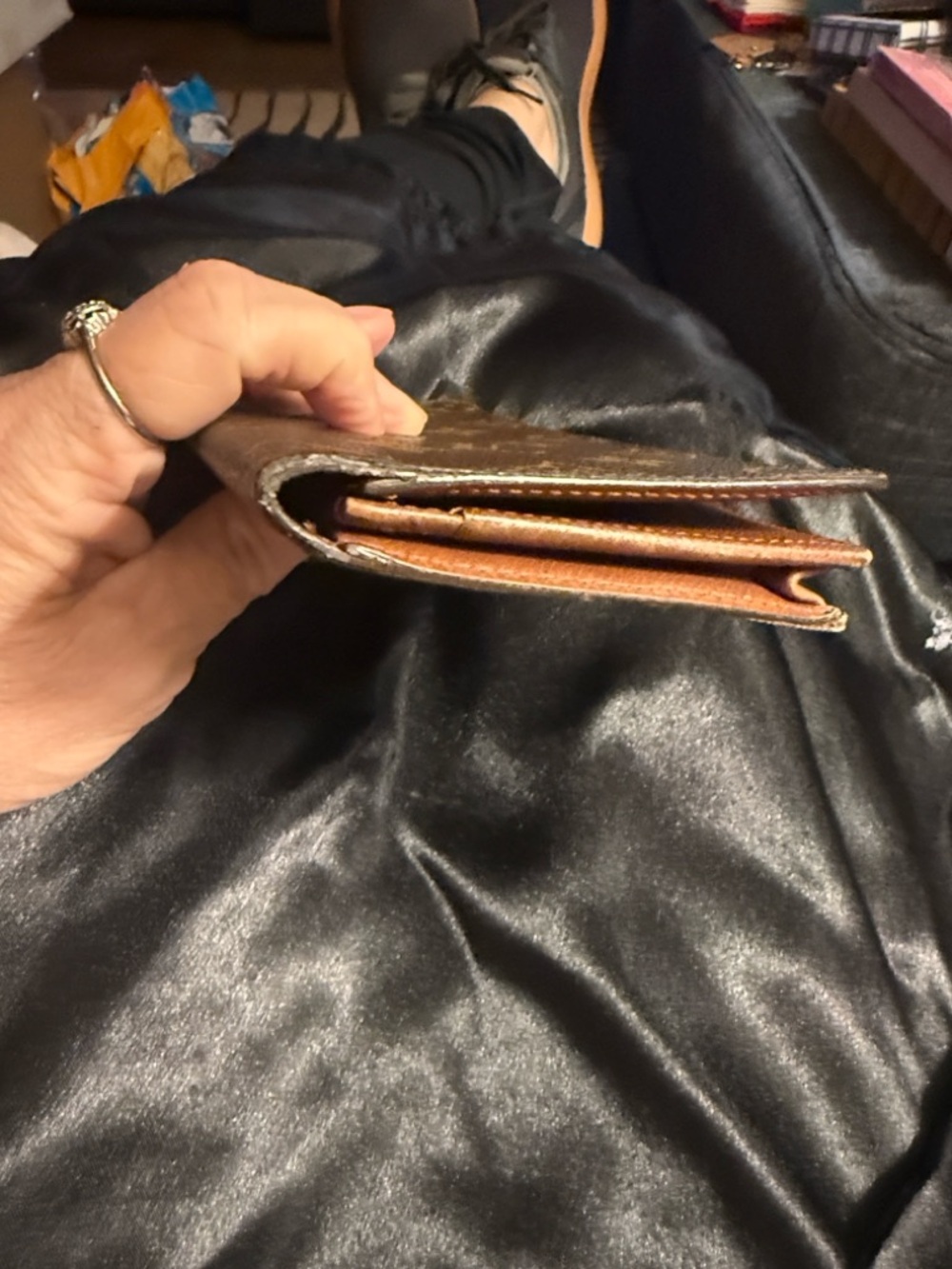 Louis Vuitton Monogram Continental Wallet - Brown/Gold Monogram - Picture 3 of 14